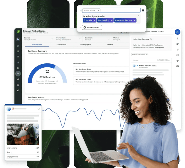 sproutsocial offers everything you need for social media audits